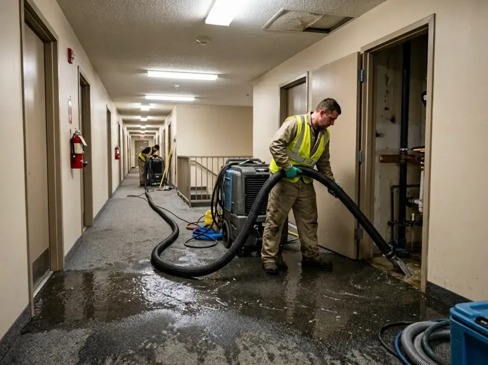 multi-unit-apartment-hallway-f-005 — frequently asked questions, Emergency Burst Pipe Water Extraction & Removal in Coldwate…